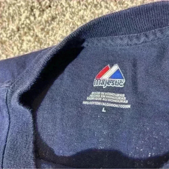 CLEVELAND INDIANS baseball Victor Martinez #41 youth Large T shirt  Jersey 2008 - Picture 5 of 10